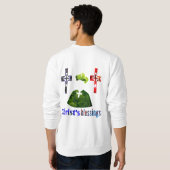 Christus; Segen Sweatshirt (Schwarz voll)