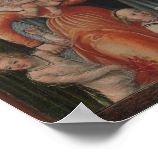 Christus segne die Kinder Poster (Ecke)