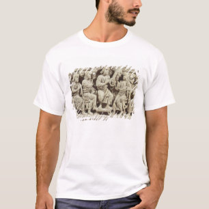 Christus setzte und das Unterrichten umgeben durch T-Shirt