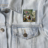 Christus Siegeseintritt in Jerusalem, von einem Bi Button (Beispiel)