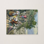 Christus Siegeseintritt in Jerusalem, von einem Bi Puzzle (Horizontal)