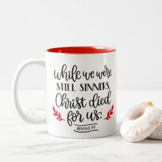 Christus starb für uns Tasse