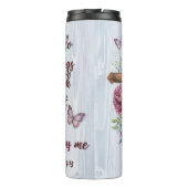 Christus stärkt mich Philippinen 4:13"Kreuz Thermosbecher (Rückseite)