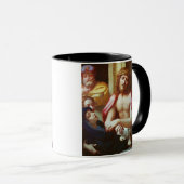 Christus stellte sich den Leuten dar (Ecce Homo) Tasse (VorderseiteRechts)