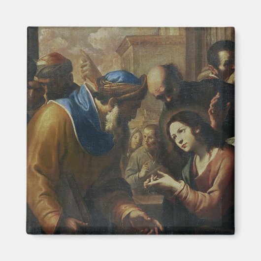 Christus Streit mit den Ärzten um 1660 Magnet (Vorne)