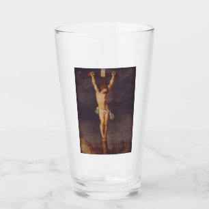 Christus tot am Kreuz von Peter Paul Rubens Kunst Glas