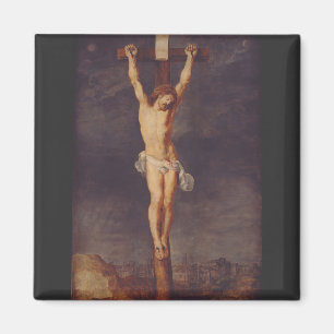 Christus tot am Kreuz von Peter Paul Rubens Kunst Magnet