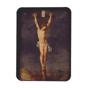 Christus tot am Kreuz von Peter Paul Rubens Kunst Magnet