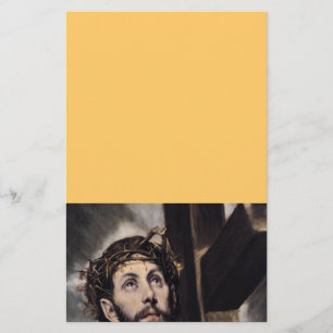 Christus_Tragen_des_Kreuzes_1580 Briefpapier