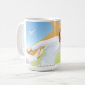 Christus trägt das Kreuz  Kaffeetasse (Vorderseite Links)