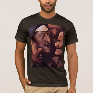 Christus trägt das Kreuz. Von Hieronymus Bosch T-Shirt