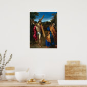 Christus trifft St. Peter Poster (Küche)