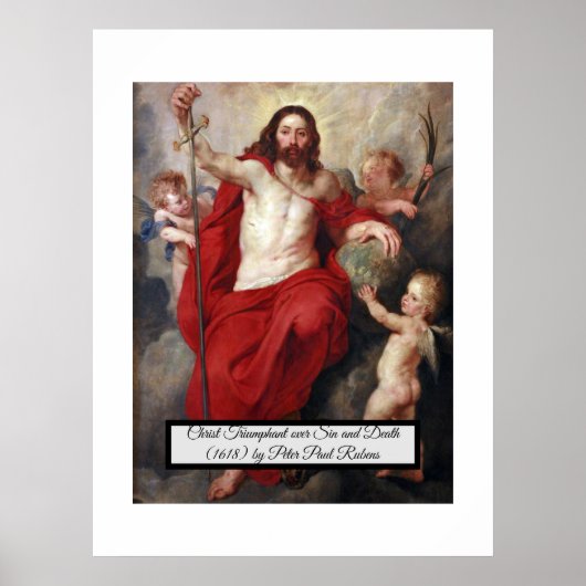 Christus triumphiert über den Tod Poster (Vorne)