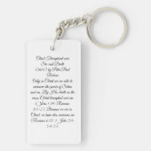 Christus triumphiert über den Tod Schlüsselanhänger (Rückseite)