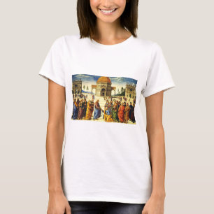 Christus übergibt die Schlüssel an den heiligen Pe T-Shirt