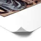 Christus übergibt die Schlüssel von Pietro Perugin Poster (Ecke)