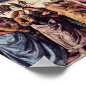 Christus übergibt Peter die Schlüssel an das König Poster (Ecke)