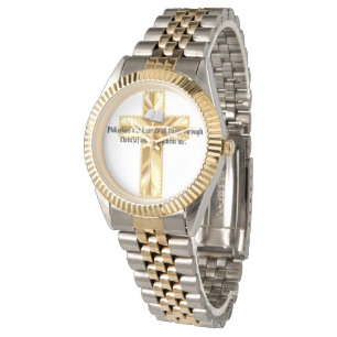 Christus-Uhr Armbanduhr