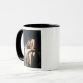 Christus-Umfassung Bernhardiner Tasse (Vorderseite Links)