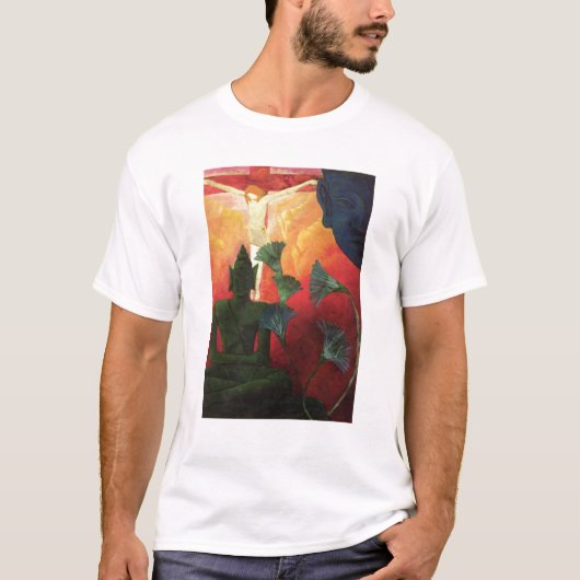 Christus und Buddha, c.1890-1892 T-Shirt (Vorderseite)