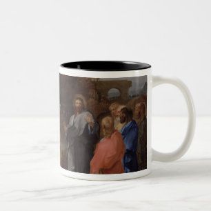 Christus und der Befehlshaber Zweifarbige Tasse