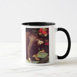Christus und der Frau eingelassene Ehebruch Tasse