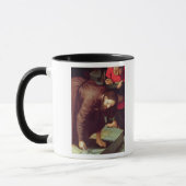 Christus und der Frau eingelassene Ehebruch Tasse (Links)