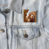 Christus und der reiche junge Machthaber, 1640 Button (Beispiel)