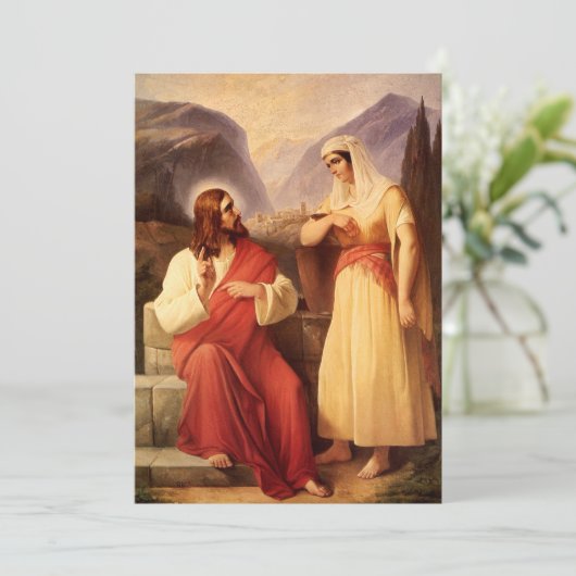 Christus und der Samariter von Christlich Schleisn (Stehend Vorderseite)