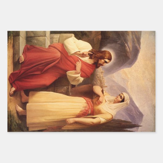 Christus und der Samariter von Christlich Schleisn Geschenkpapier Set (Vorderseite 2)