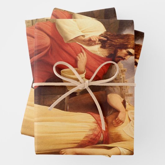 Christus und der Samariter von Christlich Schleisn Geschenkpapier Set (Beispiel)