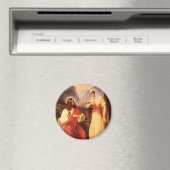 Christus und der Samariter von Christlich Schleisn Magnet (In Situ (Geschirrspüler))