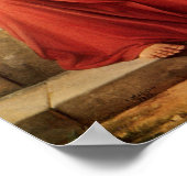 Christus und der Samariter von Christlich Schleisn Poster (Ecke)