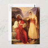 Christus und der Samariter von Christlich Schleisn Postkarte (Vorne/Hinten)