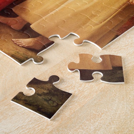 Christus und der Samariter von Christlich Schleisn Puzzle (Seite)