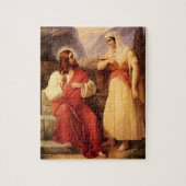 Christus und der Samariter von Christlich Schleisn Puzzle (Vertikal)