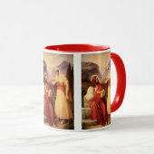 Christus und der Samariter von Christlich Schleisn Tasse (VorderseiteRechts)