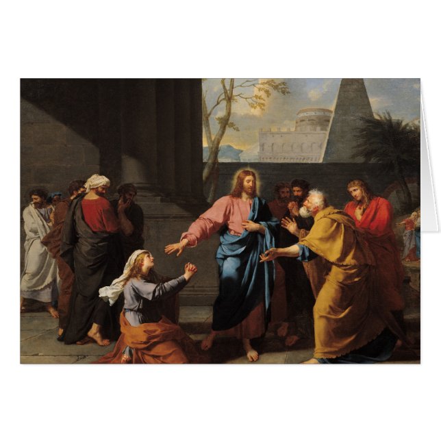 Christus und die Canaanite Frau, 1783-84 (Vorderseite (Horizontal))