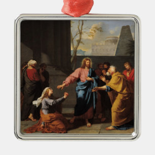 Christus und die Canaanite Frau, 1783-84 Ornament Aus Metall