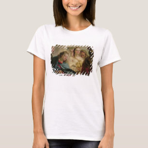 Christus und die Ehebrecherin, 1751 (Öl auf T-Shirt