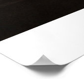 Christus und die Erwachsene von Rembrandt Poster (Ecke)