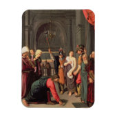 Christus und die Frau, die im Erwachsenenalter auf Magnet (Vertikal)