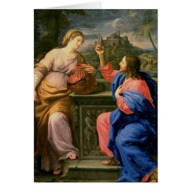 Christus und die Frau von Samaria (Vorne)