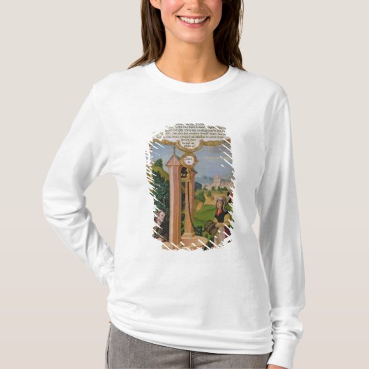 Christus und die Frau von Samaria an Jakobs T-Shirt (Vorderseite)
