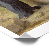 Christus und die Frau von Samaria, c.1500 (Öl auf  Poster (Ecke)