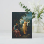 Christus und die Frau von Samaria, William Hamilto Postkarte (Stehend Vorderseite)