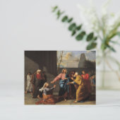 Christus und die Kanaanite-Frau, 1783-84 Postkarte (Stehend Vorderseite)