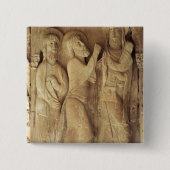 Christus und die Pilger von Emmaus Button (Vorderseite)