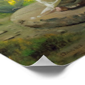 Christus und die Samariterin von Carl Bloch Poster (Ecke)