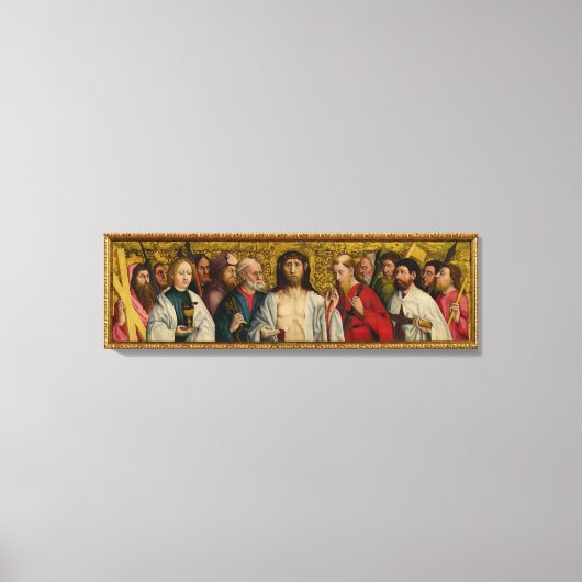 Christus und die Zwölf Apostel Leinwanddruck (Vorderseite)